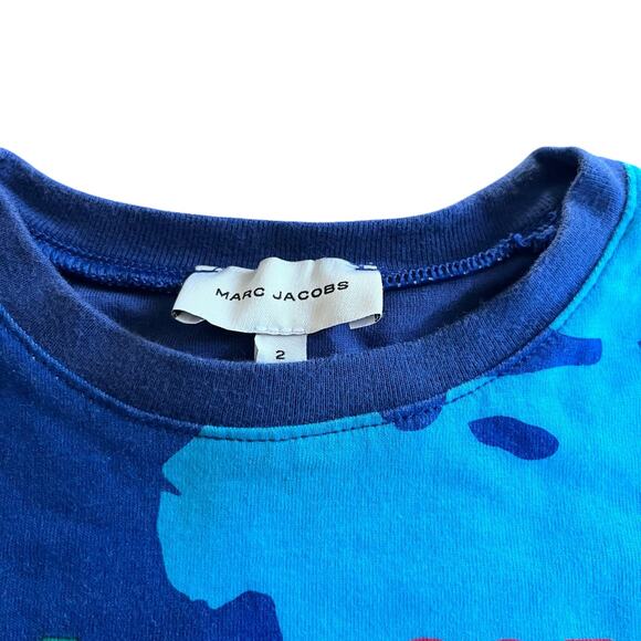 Marc Jacobs Branded Cotton Multicolor  T-Shirt size 2 - Picture 3 of 4